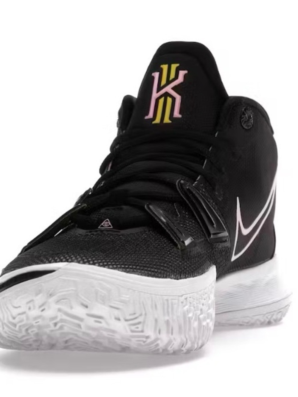 Nike Kyries men’s High-Top Basketball Shoes - Black/Pink/Yellow Sz 12